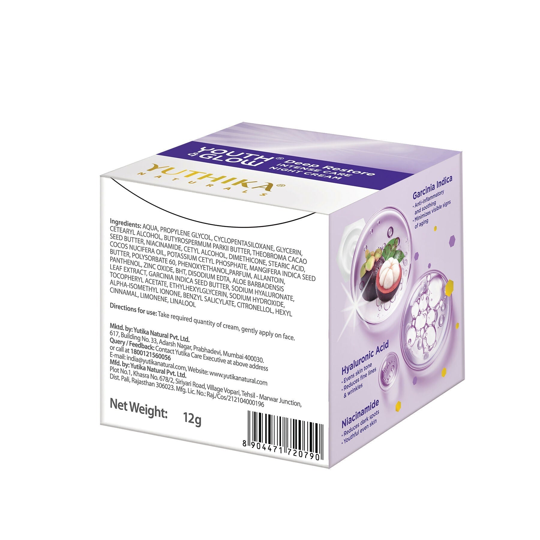 Yuthika Youth & Glow Deep Restore Night Cream For Women  Grab2Buy Yuthika Grab2Buy