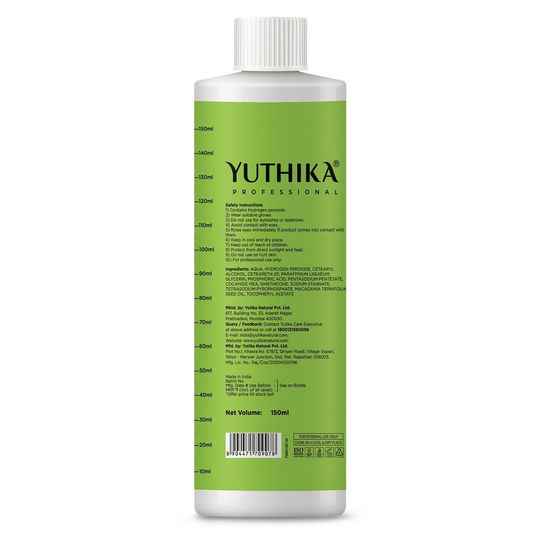 Yuthika Professional Hair Developer 40 Volume (12%)  Grab2Buy Yuthika Grab2Buy
