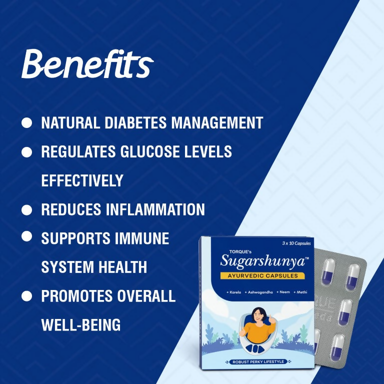 Torque's Sugarshunya Capsules Genie India