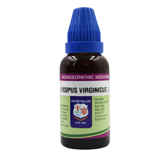 Father Muller Lycopus Virginicus Mother Tincture Q - Grab2buy