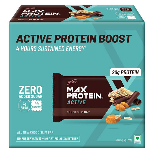RiteBite Max Protein Active Choco Slim Bar - Grab2buy