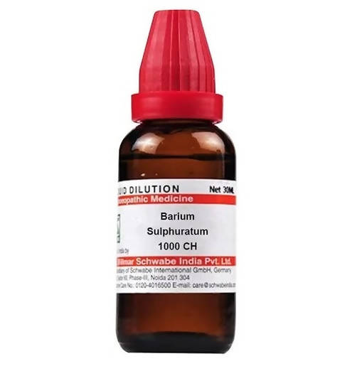 Dr. Willmar Schwabe India Barium Sulphuratum Dilution 