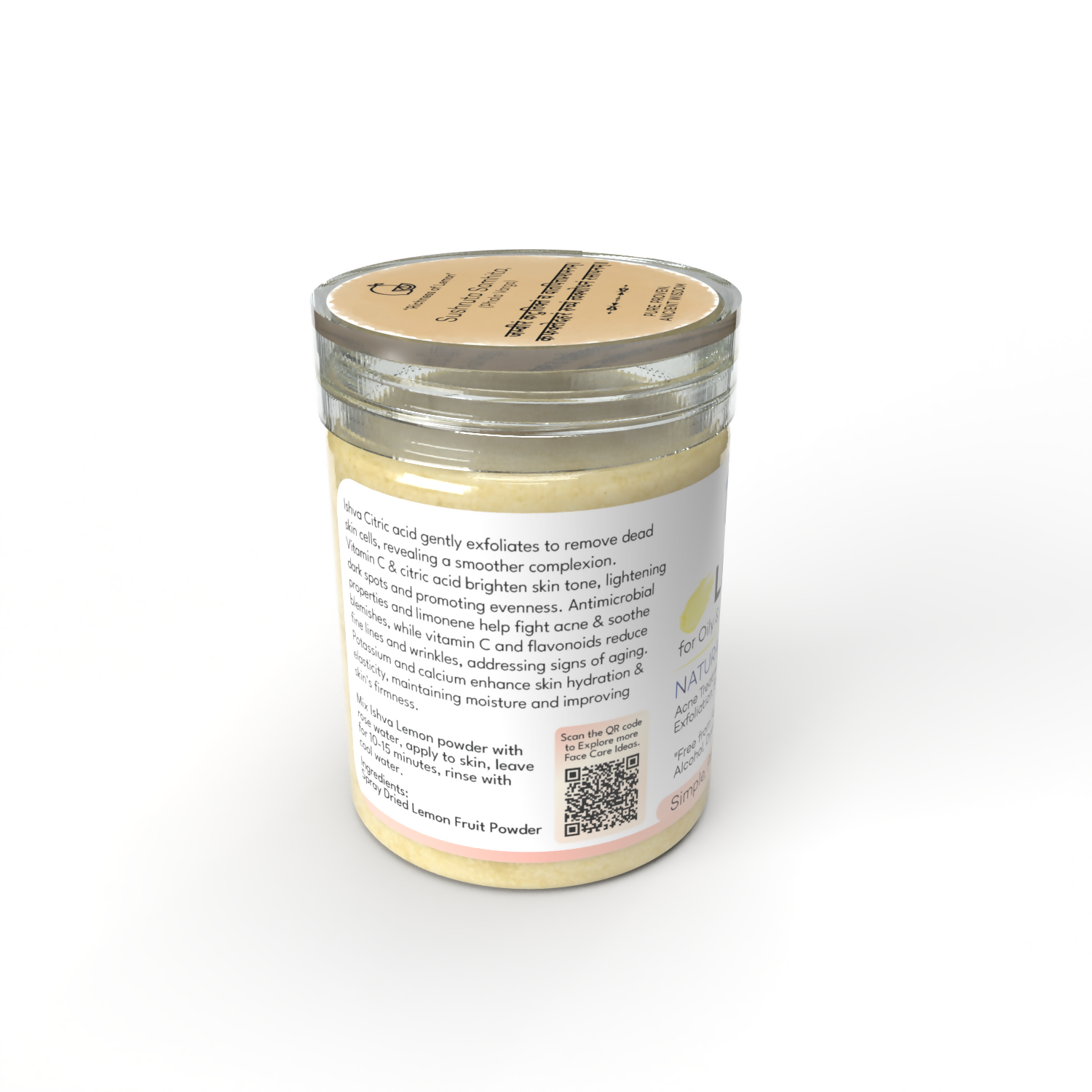 Ishva Lemon Powder For Skin 