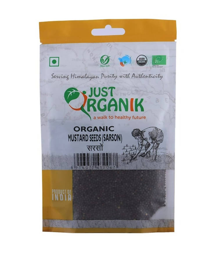 Just Organik Mustard Seeds (Sarson) - Grab2buy