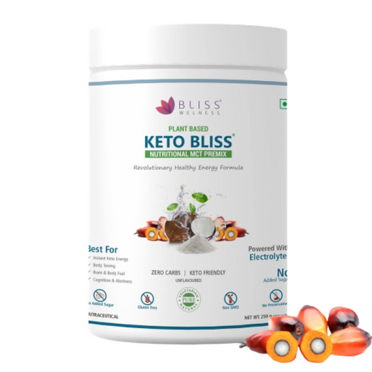 Bliss Welness Keto Bliss MCT Oil Powder Premix 