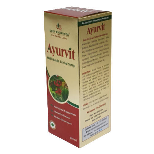 Deep Ayurveda Ayurvit Multivitamin Syrup - Grab2buy