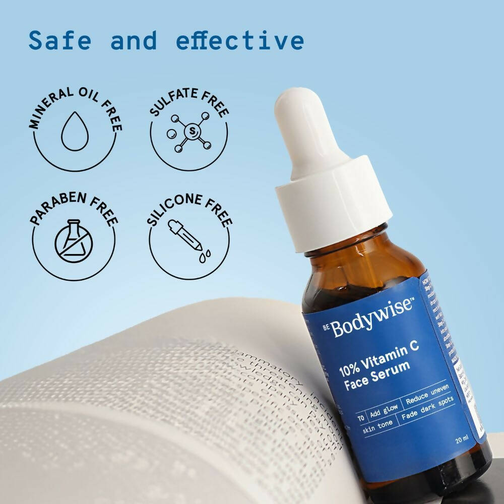 BeBodywise 10% Vitamin C Face Serum - Grab2buy