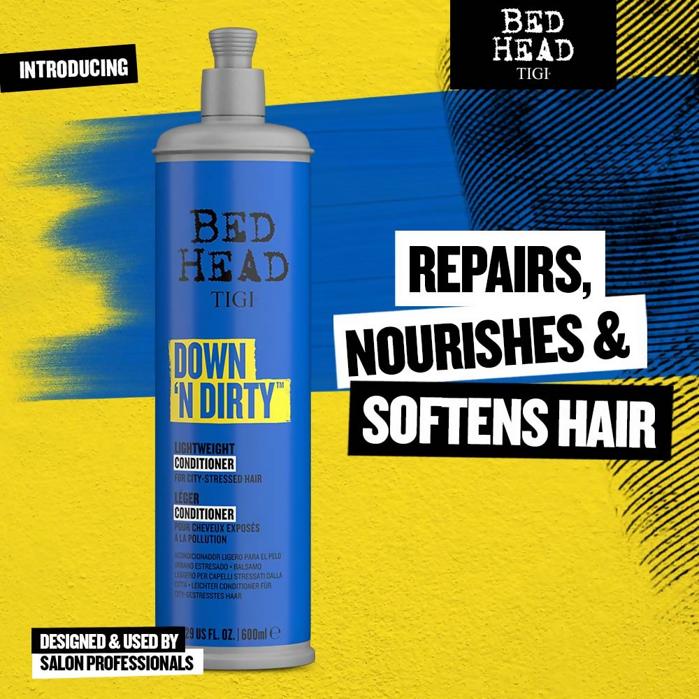 TIGI Bed Head Down N' Dirty Lightweight Hair Conditioner For Detox & Repair  Grab2Buy TIGI Grab2Buy