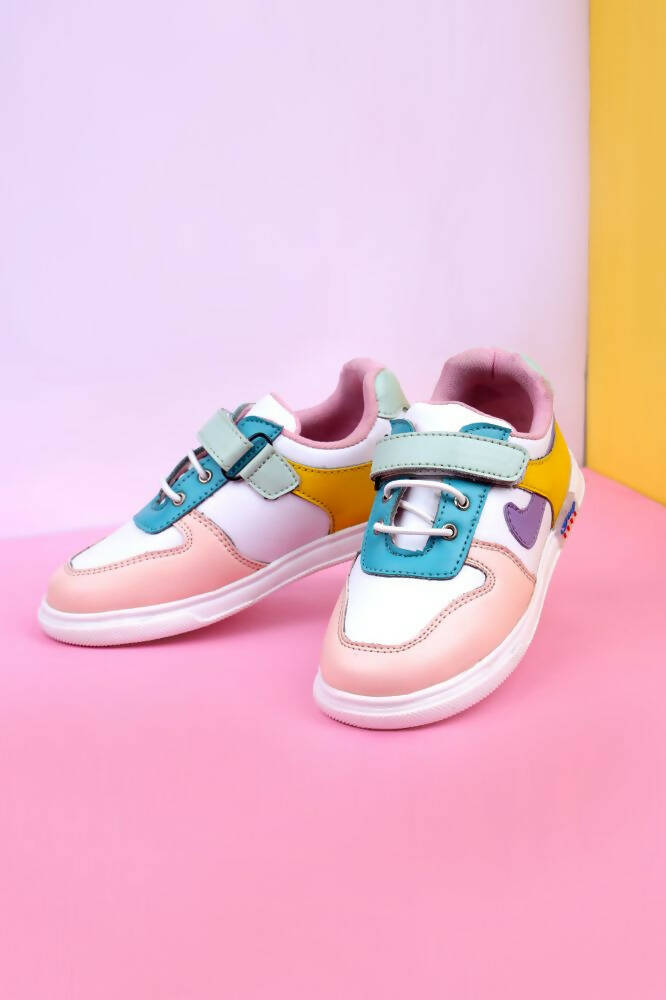 Tiny Bugs Unisex Color Block Sneakers - Multi  Grab2Buy Tiny Bugs Grab2Buy