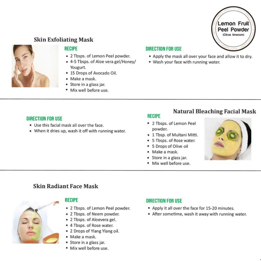 VedicAyurveda Lemon Peel Powder  Grab2Buy VedicAyurveda Grab2Buy