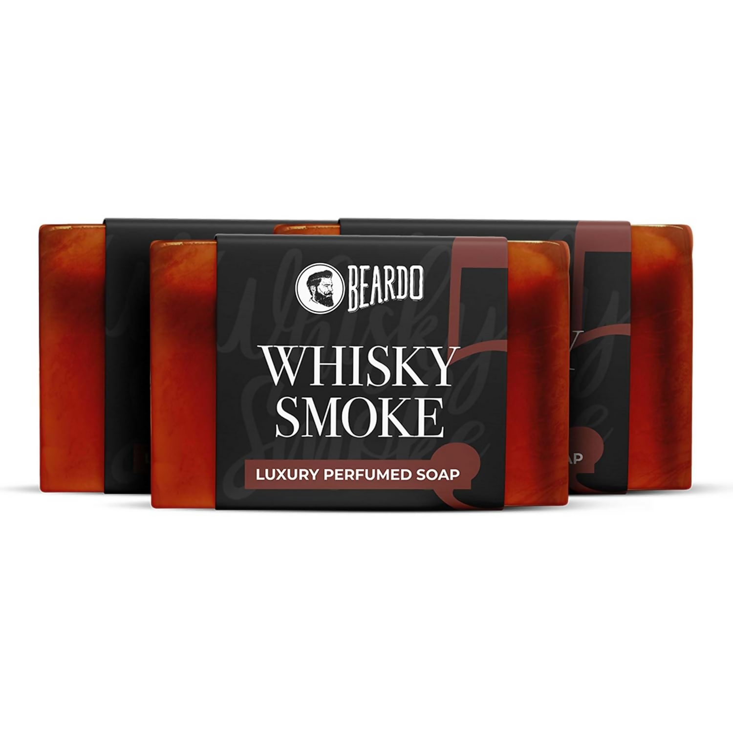Beardo Whisky Smoke Perfumed Luxury Soap for Men 