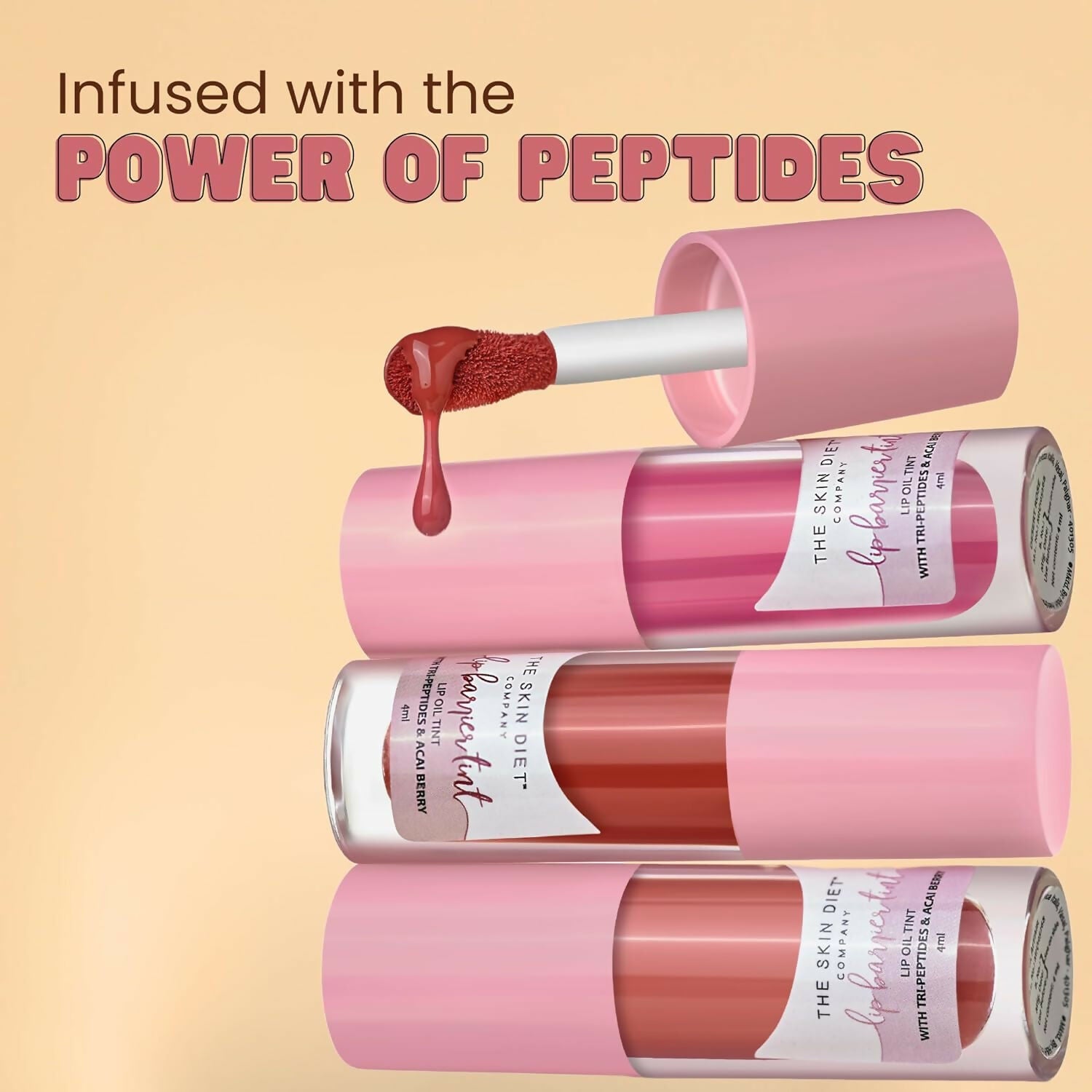 The Skin Diet Company Lip Barrier Tint Pink Affair - Brick Red  Grab2Buy The Skin Diet Company Grab2Buy