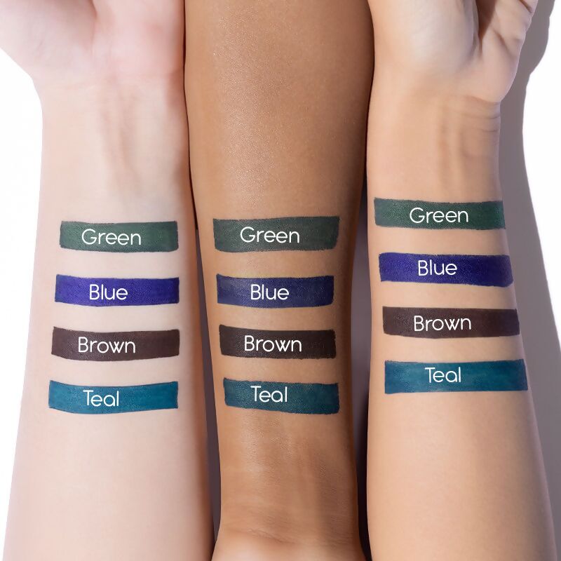 Kay Beauty By Katrina Kaif 24HR Coloured Matte Kajal - Green 