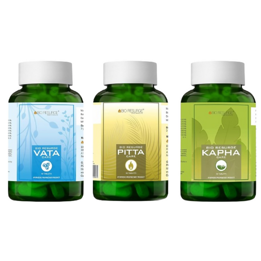 Bio Resurge Life Pitta Vatta Kapha Tablets Combo - Grab2buy