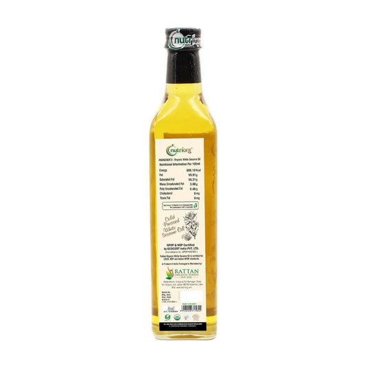 Nutriorg Organic White Sesame Oil - Grab2buy