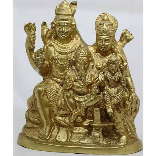 Chahat Premium Living Brass Shiv Parivar