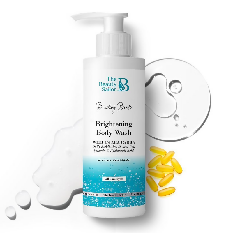 The Beauty Sailor Bursting Beads Body Wash Made With 1% AHA & BHA  Grab2Buy The Beauty Sailor Grab2Buy