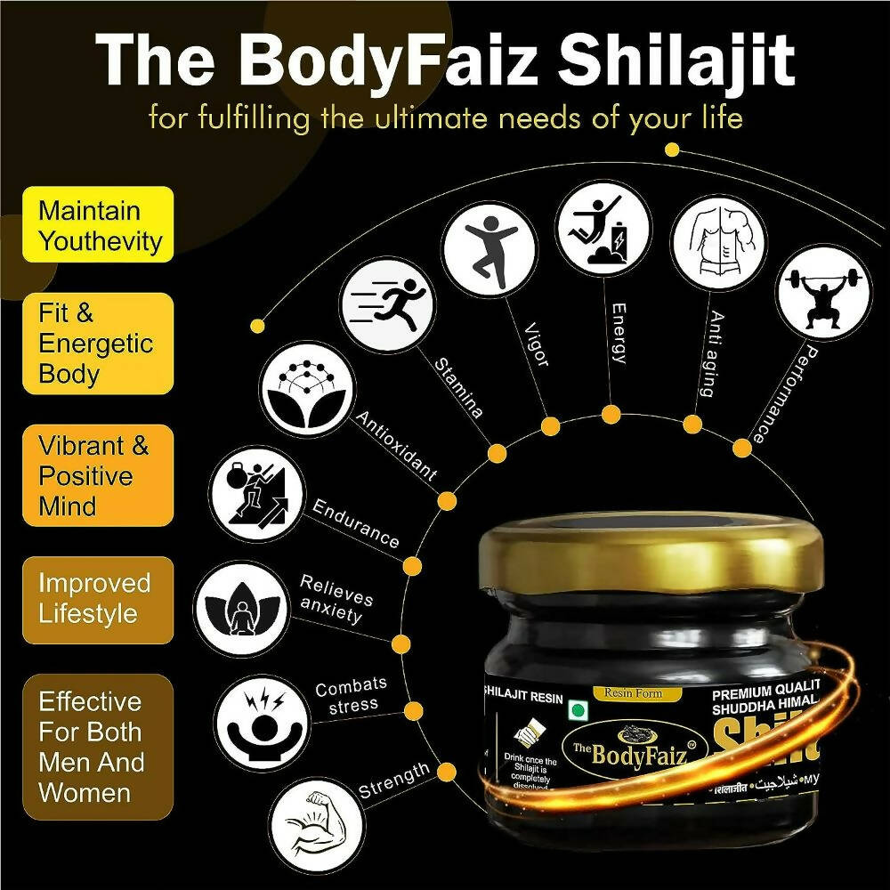 The BodyFaiz Shuddha Himalayan Sj Resin 