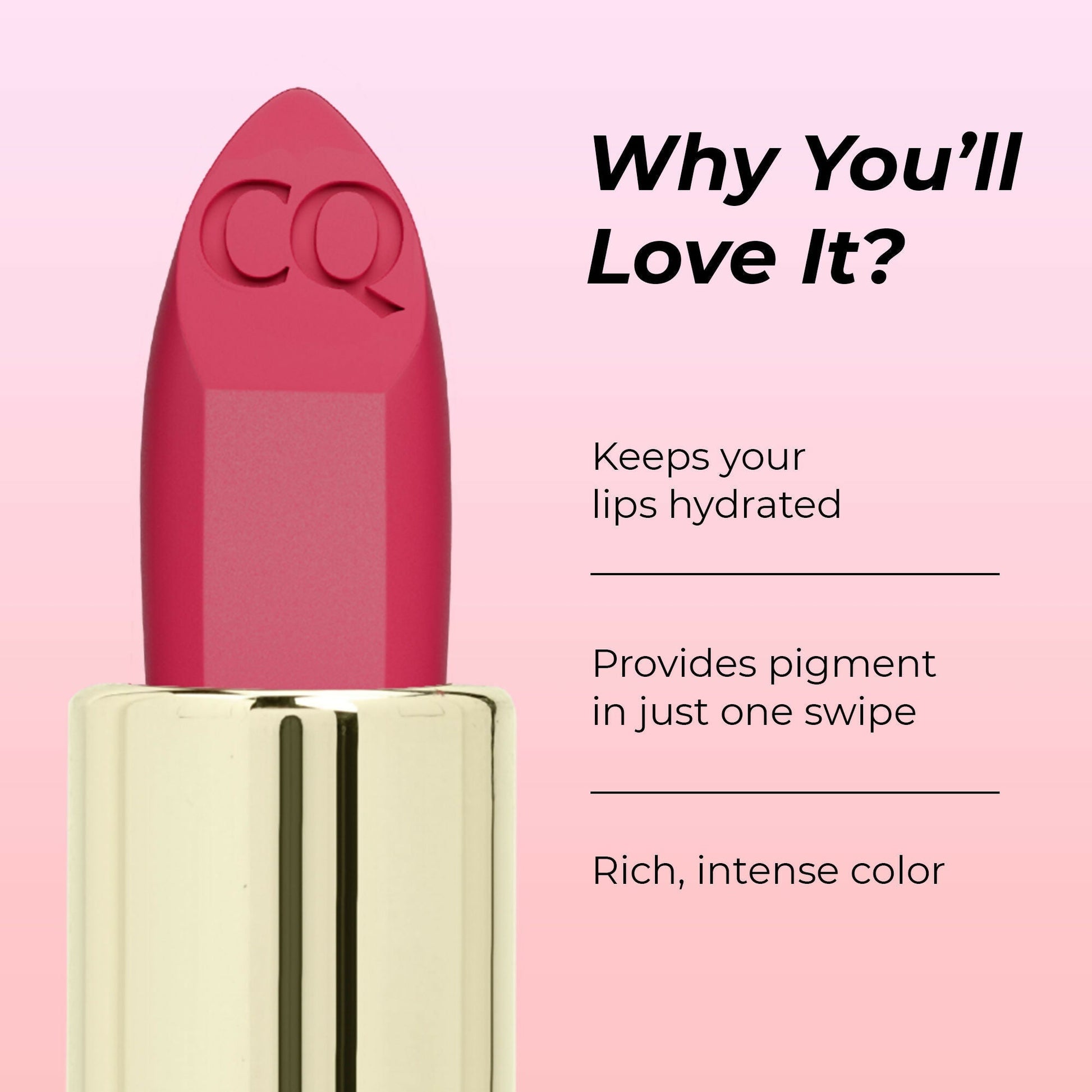 Colors Queen Lippie Stick Matte Lipstick - Mapple Magenta 
