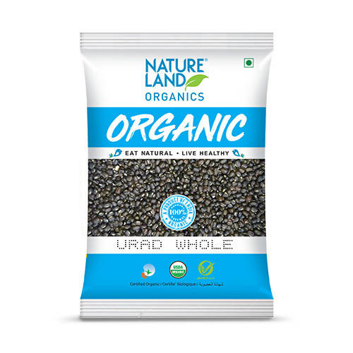 Nature Land Organics Urad Whole - Grab2buy