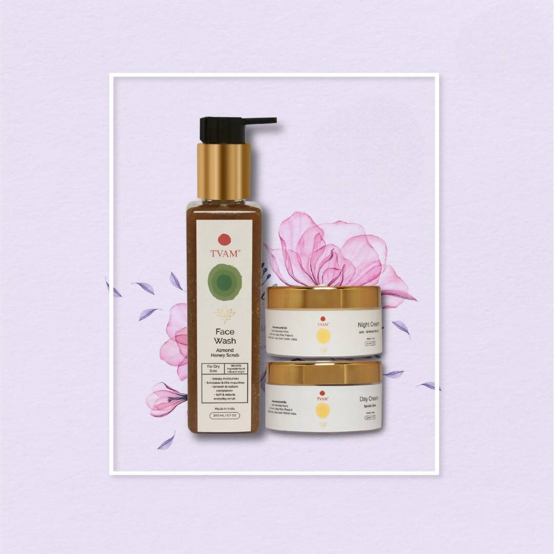 Tvam Daily Face Regime (Dry)  Grab2Buy Tvam Naturals Grab2Buy