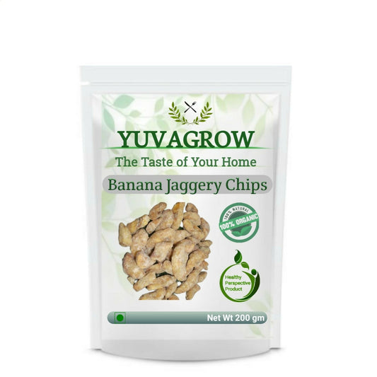 Yuvagrow Banana jaggery Chips - Distacart