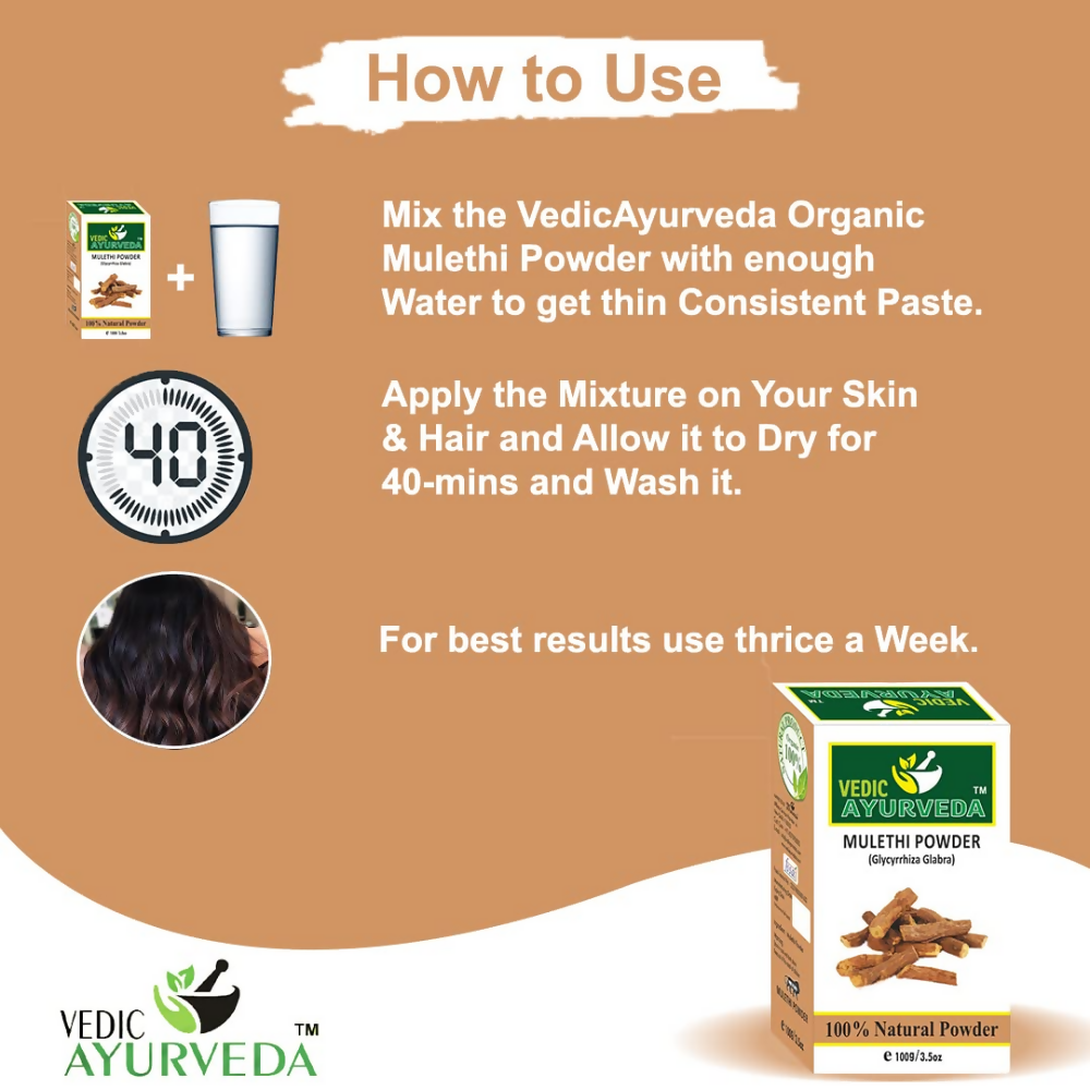 VedicAyurveda Mulethi Powder  Grab2Buy VedicAyurveda Grab2Buy