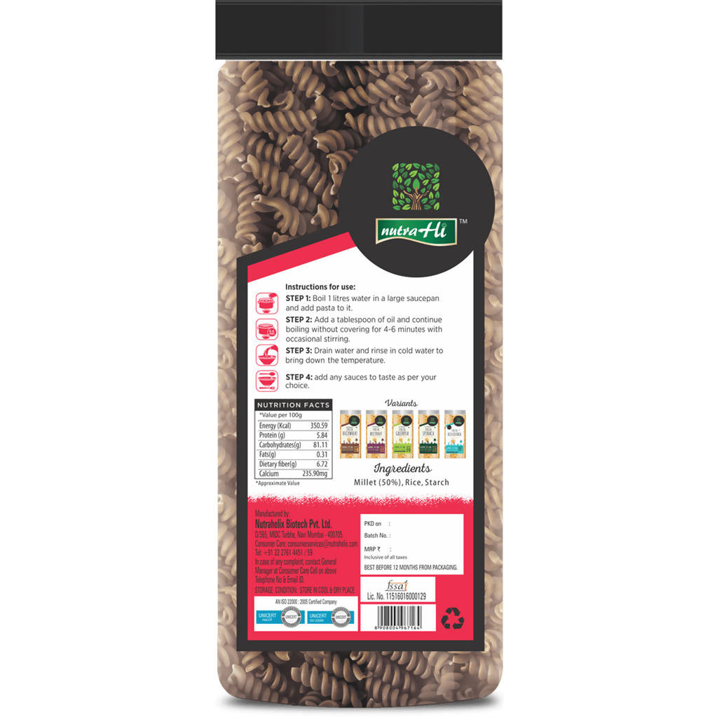 NutraHi Gluten-Free Pasta Millet 