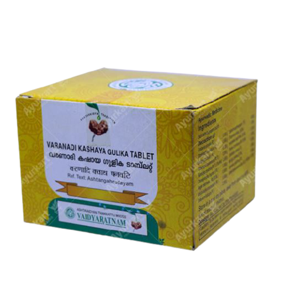 Vaidyaratnam Varanadi Kashaya Gulika Tablet | Grab2Buy
