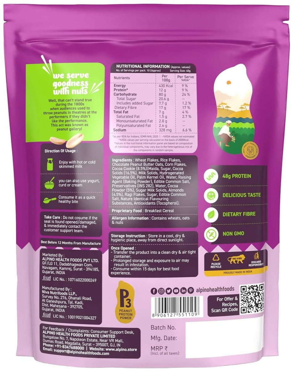 Alpino Chocolate Super Muesli Nuts & Cookies - Grab2buy