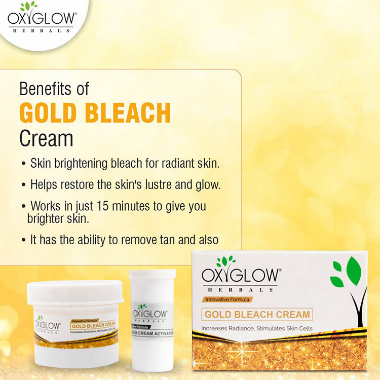 Oxyglow Herbals Gold Bleach Cream 