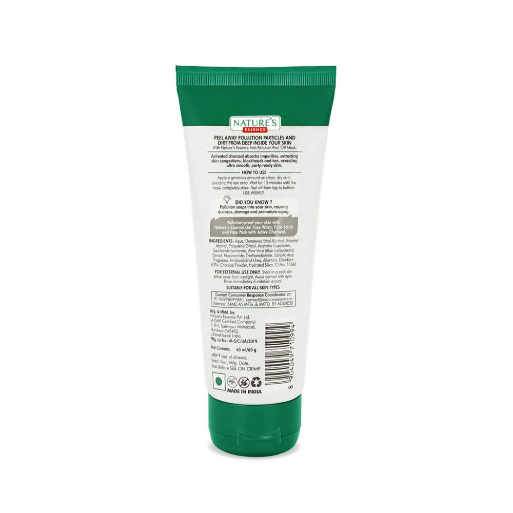 Nature's Essence Active Charcoal Peel-Off Mask 