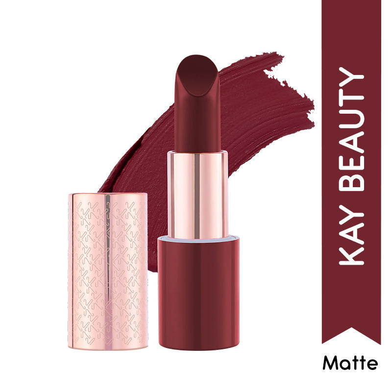 Kay Beauty By Katrina Kaif Matte Drama Long Stay Lipstick - Retro 