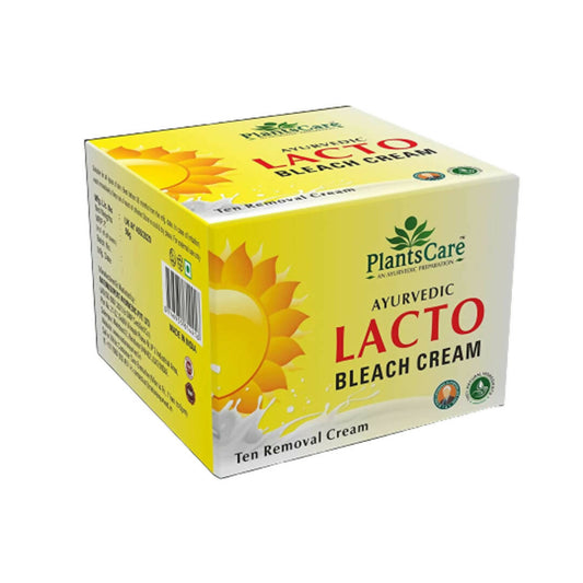 Plants Care Ayurvedic Lacto Bleach Cream - Grab2buy