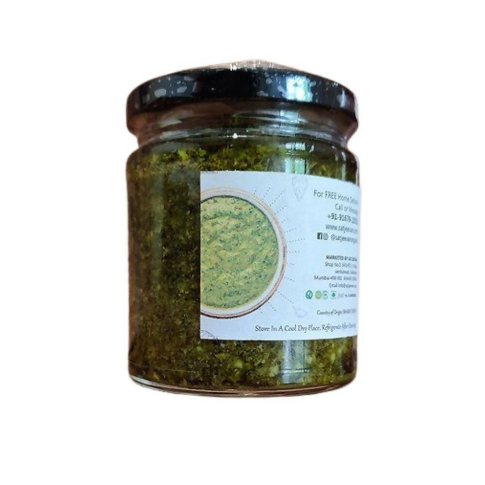 Satjeevan Organic Basil Pesto Sauce 