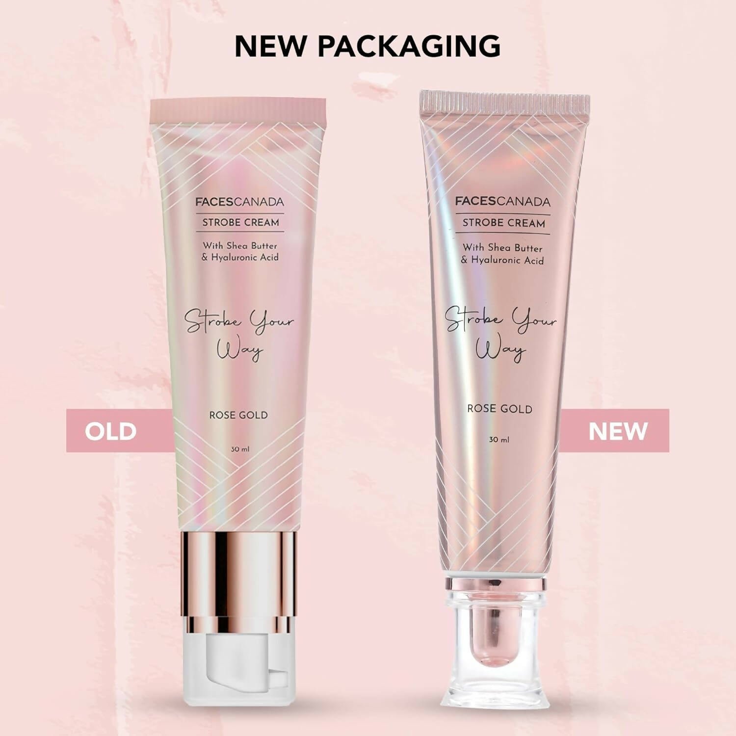 Faces Canada Strobe Cream - Rose Gold - Grab2buy
