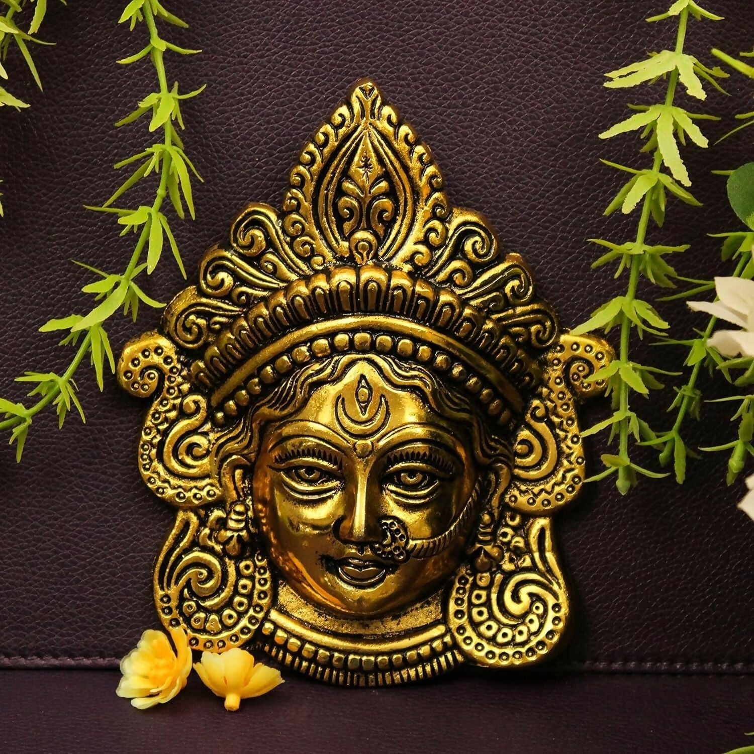 Dalvkot Shri Durga Mata Face For Wall Hanging - Grab2buy