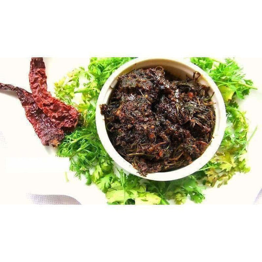 Coriander Leaves Pickle / Kothimeera Pickle