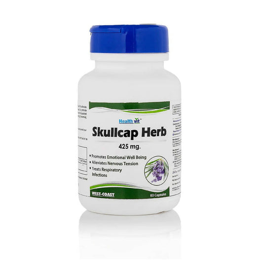 Healthvit Skullcap Herbs Capsules - Grab2buy