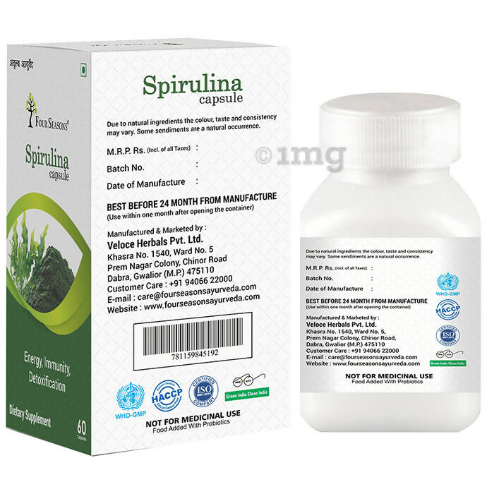 Four Seasons Spirulina Capsule - Grab2buy