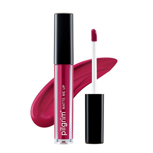 Pilgrim Liquid Matte Lipstick with Hyaluronic Acid - Kinky Pink 