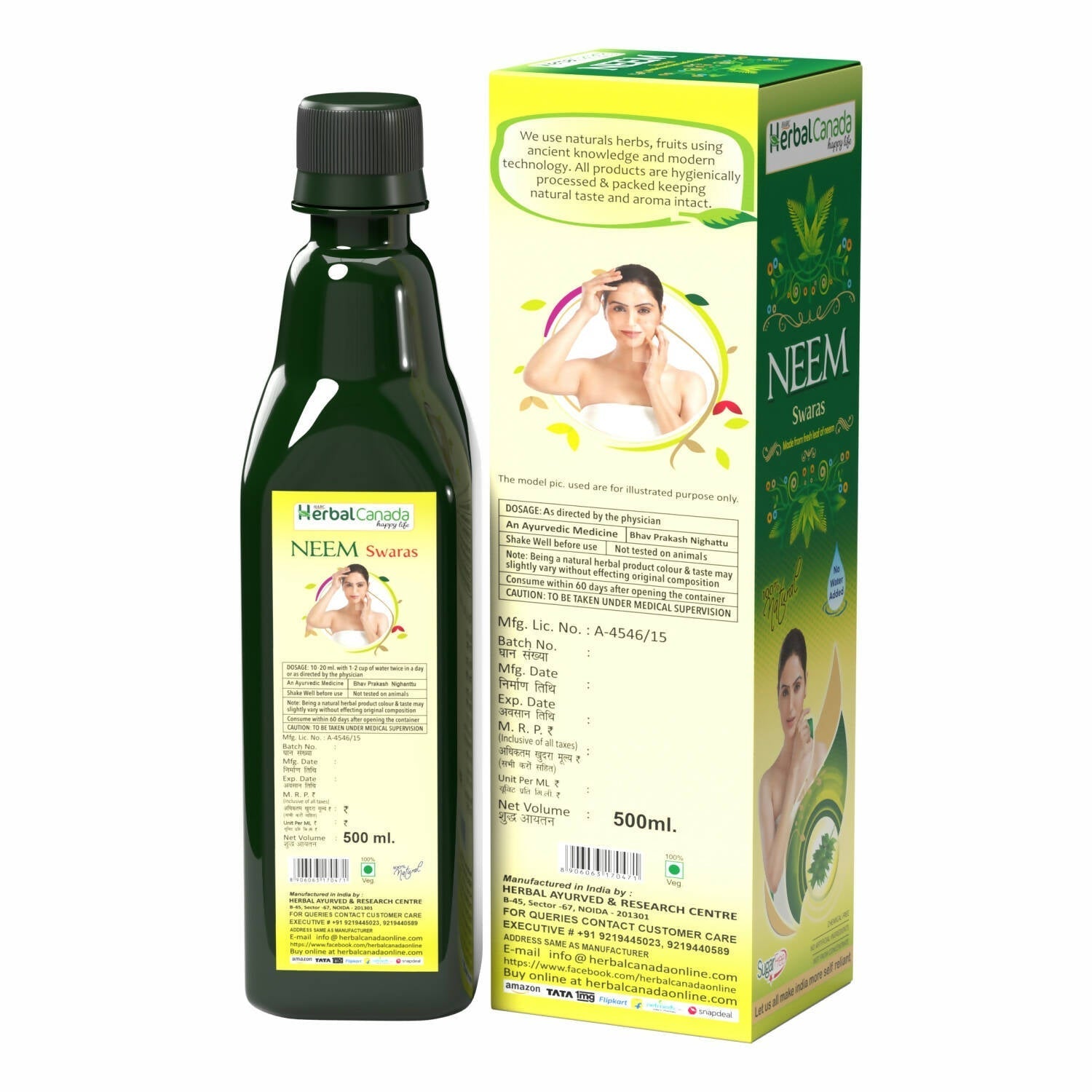 Herbal Canada Neem Ras 