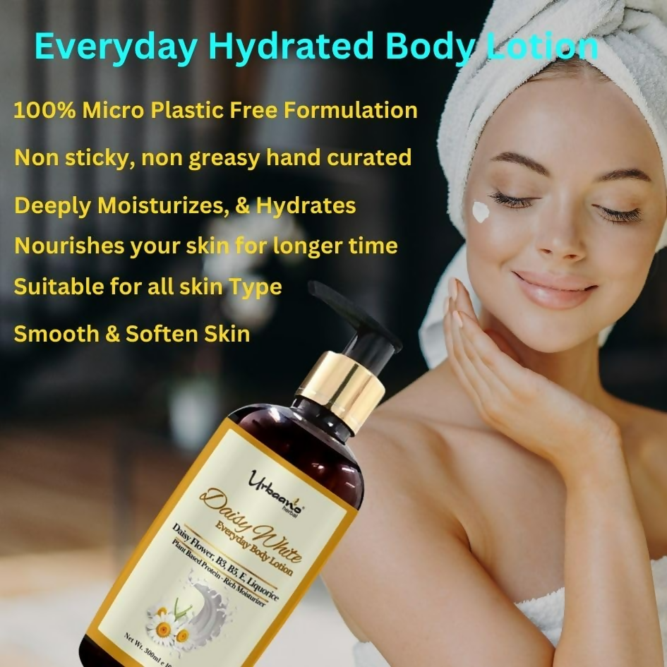 Urbaano Herbal Daisy White Everyday Body Lotion  Grab2Buy Urbaano Herbal Grab2Buy