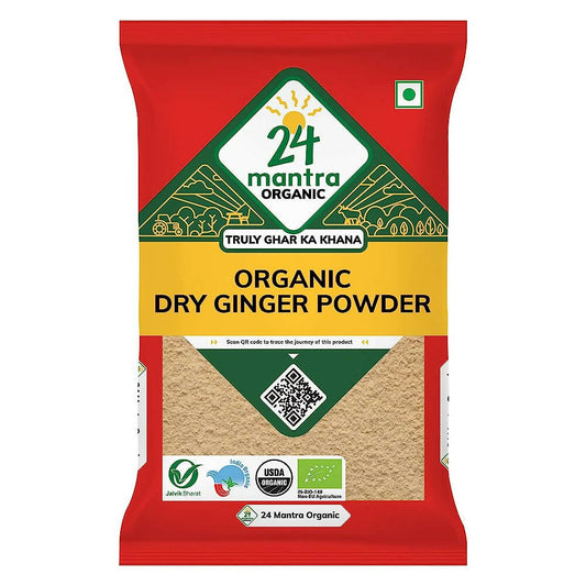 24 Mantra Organic Dry Ginger Powder - Grab2buy