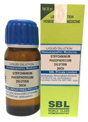 SBL Homeopathy Strychninum Phosphoricum Dilution 