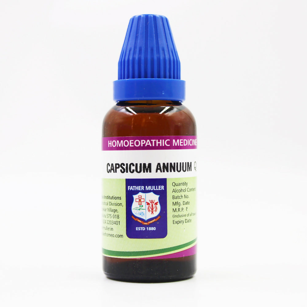 Father Muller Capsicum Annuum Mother Tincture Q - Grab2buy