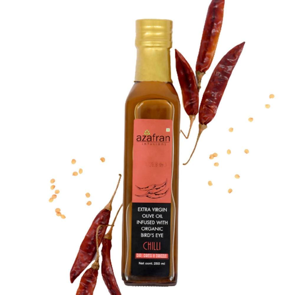 Azafran Infusions Bird’s Eye Chilli Infused Extra Virgin Olive Oil 
