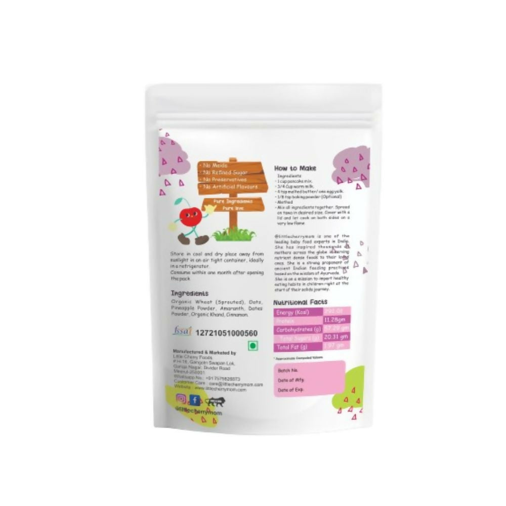 Littlecherrymom Pancake Mix Wheat Amaranth Pineapple 