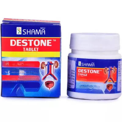 New Shama Destone Tablets – Authentic Unani Kidney Stone & Urinary Wellness Remedy 