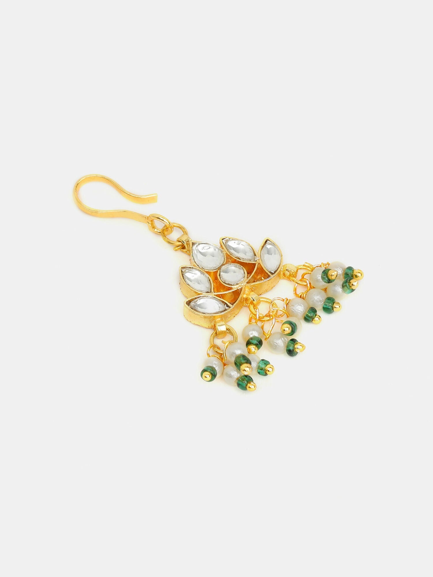 Ruby Raang Lotus Dangling Hair Brooch